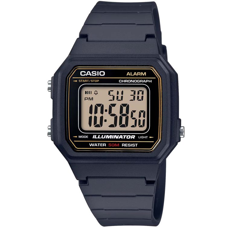 ساعت مچی کاسیو نوستالژی ضد آب CASIO W-217H-9AV