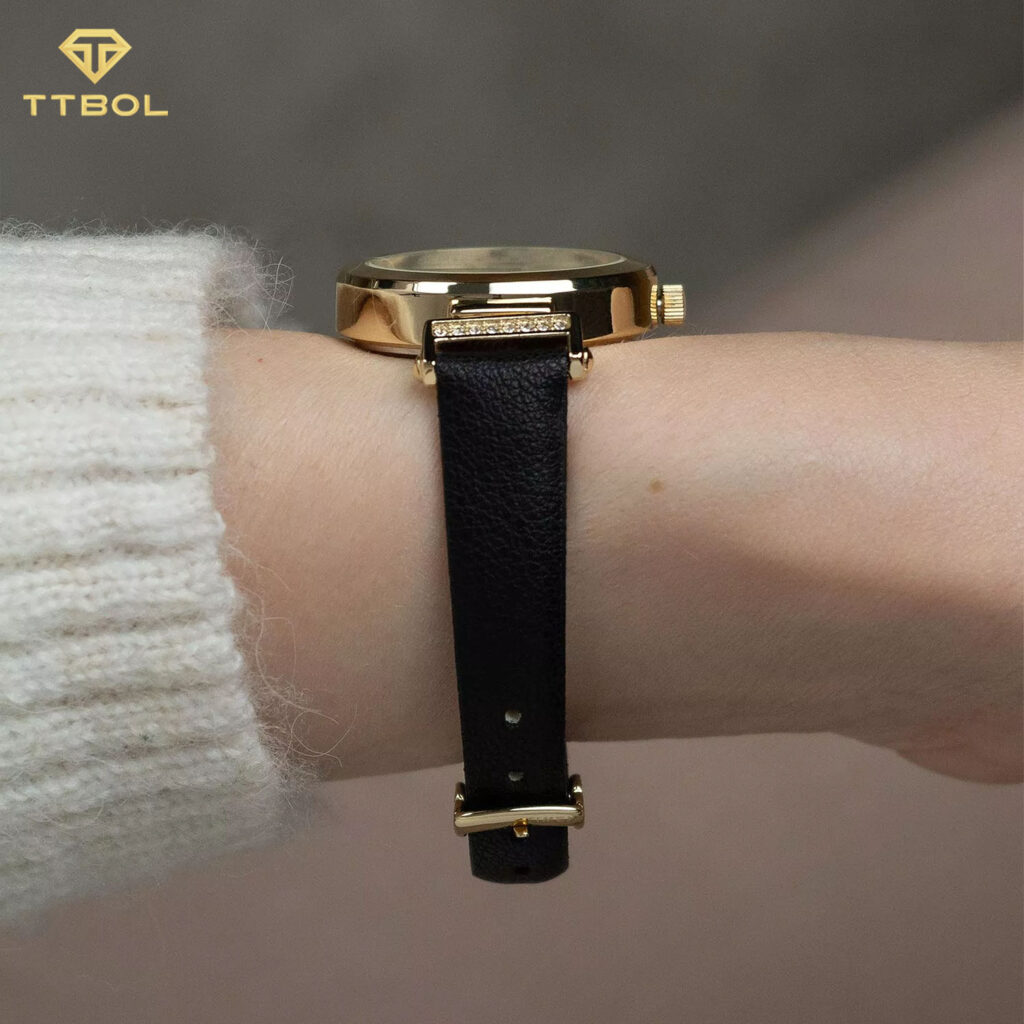 ساعت مچی زنانه تایمکس چرمی TIMEX TW2W96400