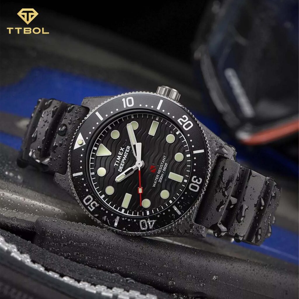 ساعت مچی مردانه تایمکس مناسب قواصی TIMEX TW2Y02200