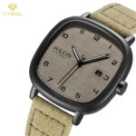 ساعت مچی مردانه جولیوس صفحه مربعی JULIUS JAH-123B