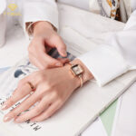 ساعت مچی زنانه جولیوس صفحه مربعی JULIUS JA-1316A