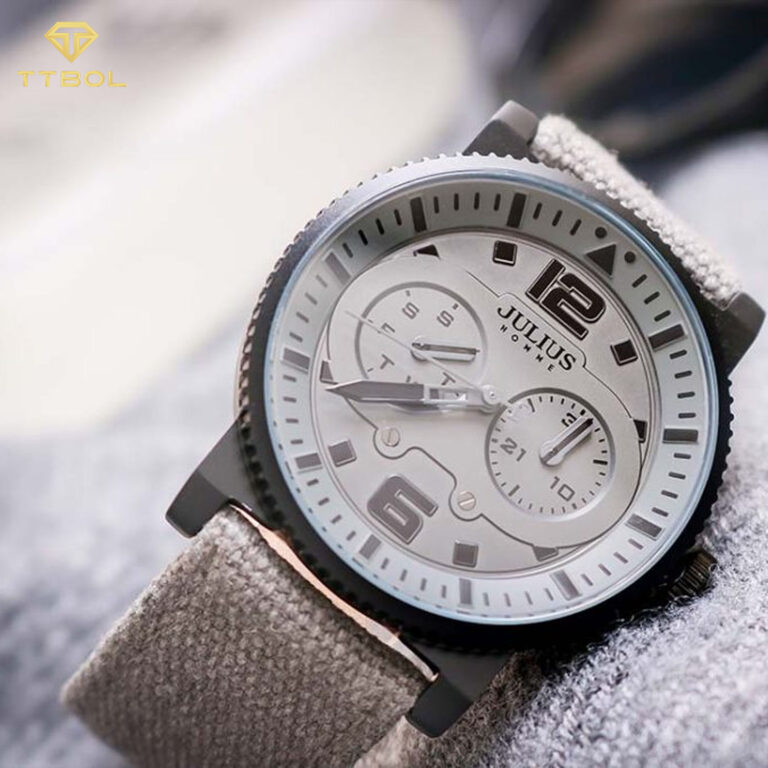 ساعت مچی مردانه جولیوس سه موتور JULIUS JAH-115C