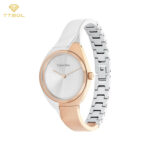 ساعت مچی زنانه کلوین کلین سیلور رزگلد Calvin Klein 25200237