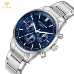 ساعت مچی مردانه لی کوپر صفحه سرمه ای LEE COOPER LC07998.390