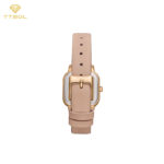 ساعت مچی زنانه لی کوپر بند چرم کرم LEE COOPER LC08152.438