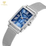 ساعت مچی زنانه لی کوپر صفحه چهارگوش LEE COOPER LC08160.390