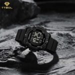 ساعت مچی مردانه ناوی فورس بند رابر مشکی NAVIFORCE NF7110 B/B/B