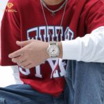 ساعت مچی مردانه ناوی فورس بند طوسی NAVIFORCE NF8031 S/W/GY