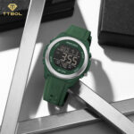 ساعت مچی مردانه ناوی فورس آلارم دار NAVIFORCE NF7111 GN/S/GN