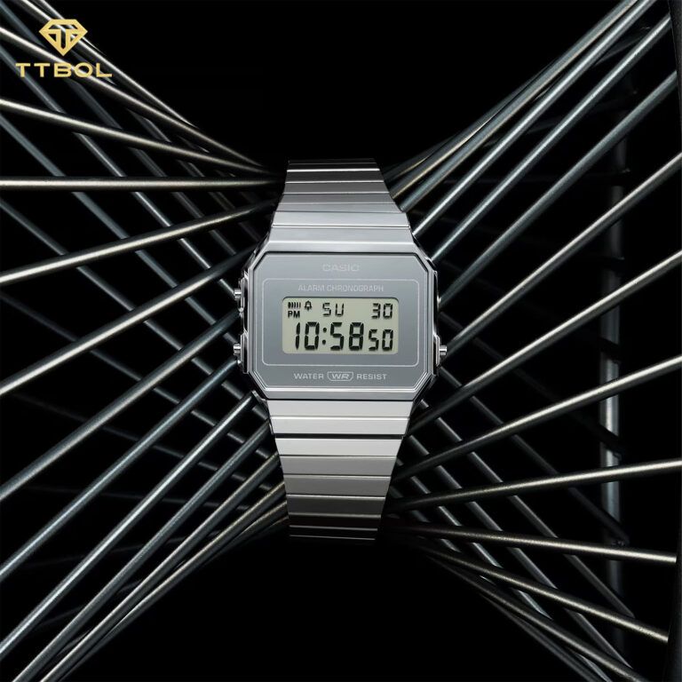 ساعت مچی مردانه کاسیو دیجیتالی نوستالژی CASIO A700WEV-7A