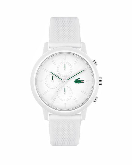 ساعت مچی مردانه لاگوست سه موتوره سفید رنگ LACOSTE 2011246