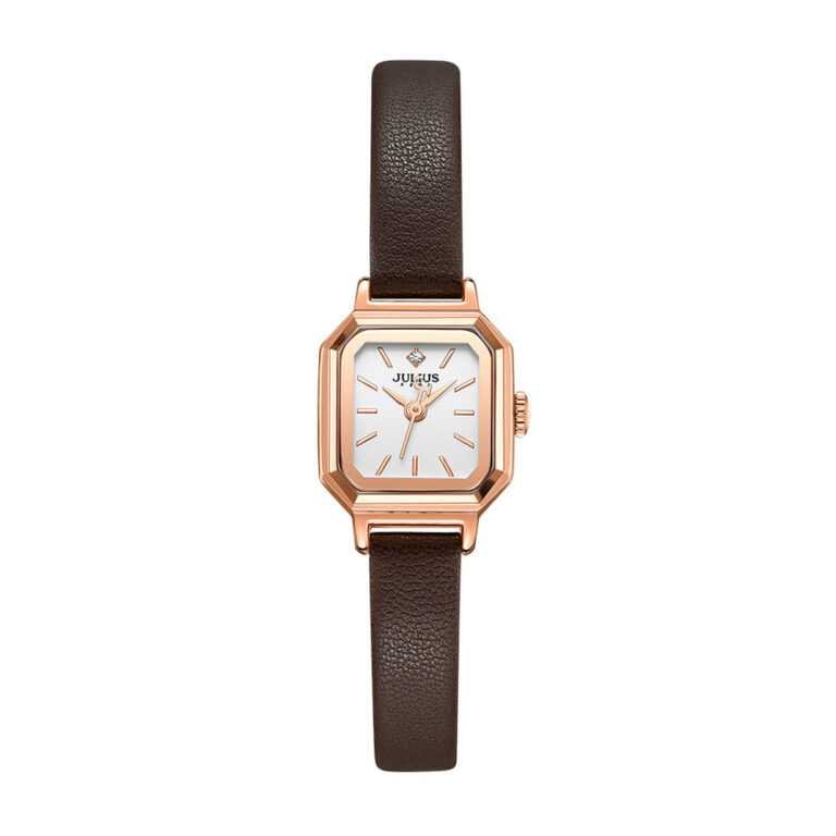 ساعت مچی زنانه جولیوس بند چرمی JULIUS JA-1454D
