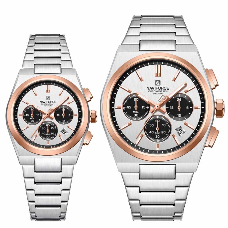 ساعت مچی ست ناوی فورس NF8048 S/W/RG