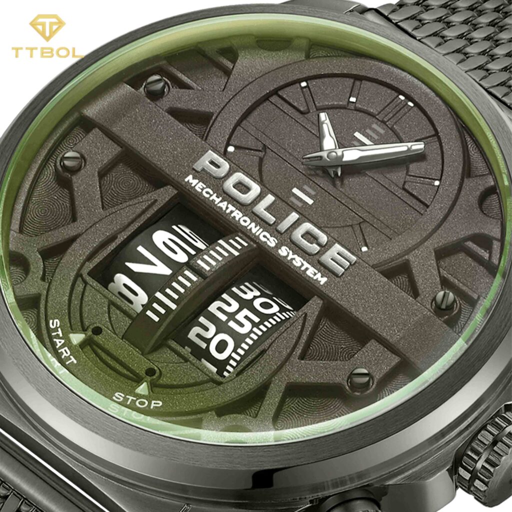 ساعت مچی مردانه تمام استیلPOLICE PEWJG0006503