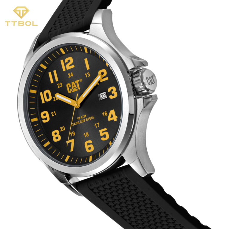 ساعت مچی مردانه بند سیلیکونی CATERPILLAR PU.141.21.117