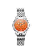 ساعت مچی زنانه اسلازنجر صفحه نارنجی SLAZENGER SL.09.2336.4.07