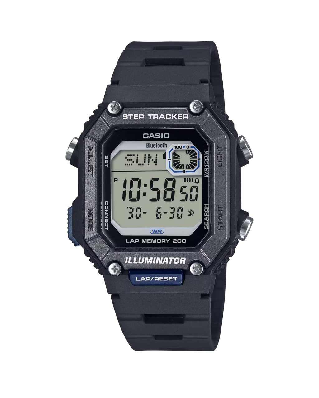 ساعت مچی مردانه کاسیو بلوتوثی CASIO WS-B1000-1AV