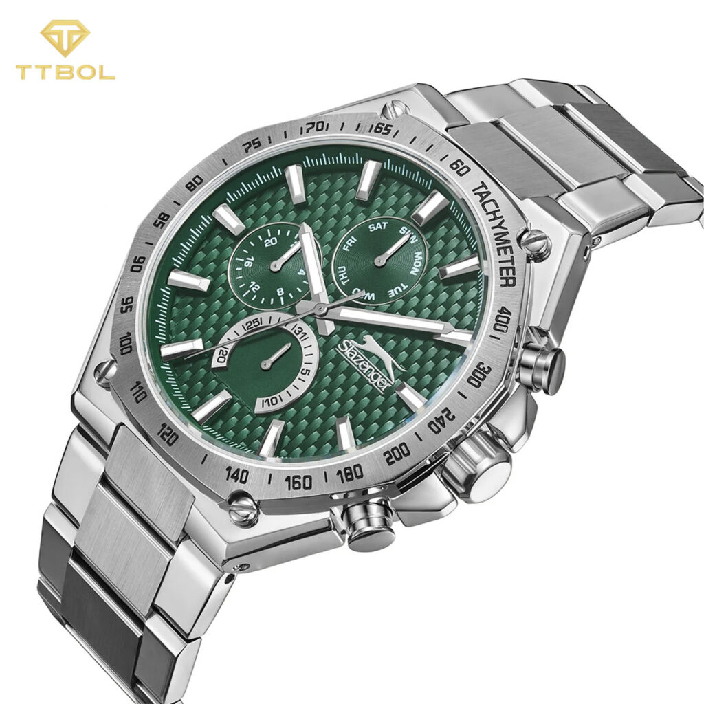 ساعت مچی مردانه اسلازنجر سه موتوره SLAZENGER SL.09.2325.2.03