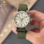 ساعت مچی مردانه تایمکس بند نیتو سبز TIMEX TW2V46600