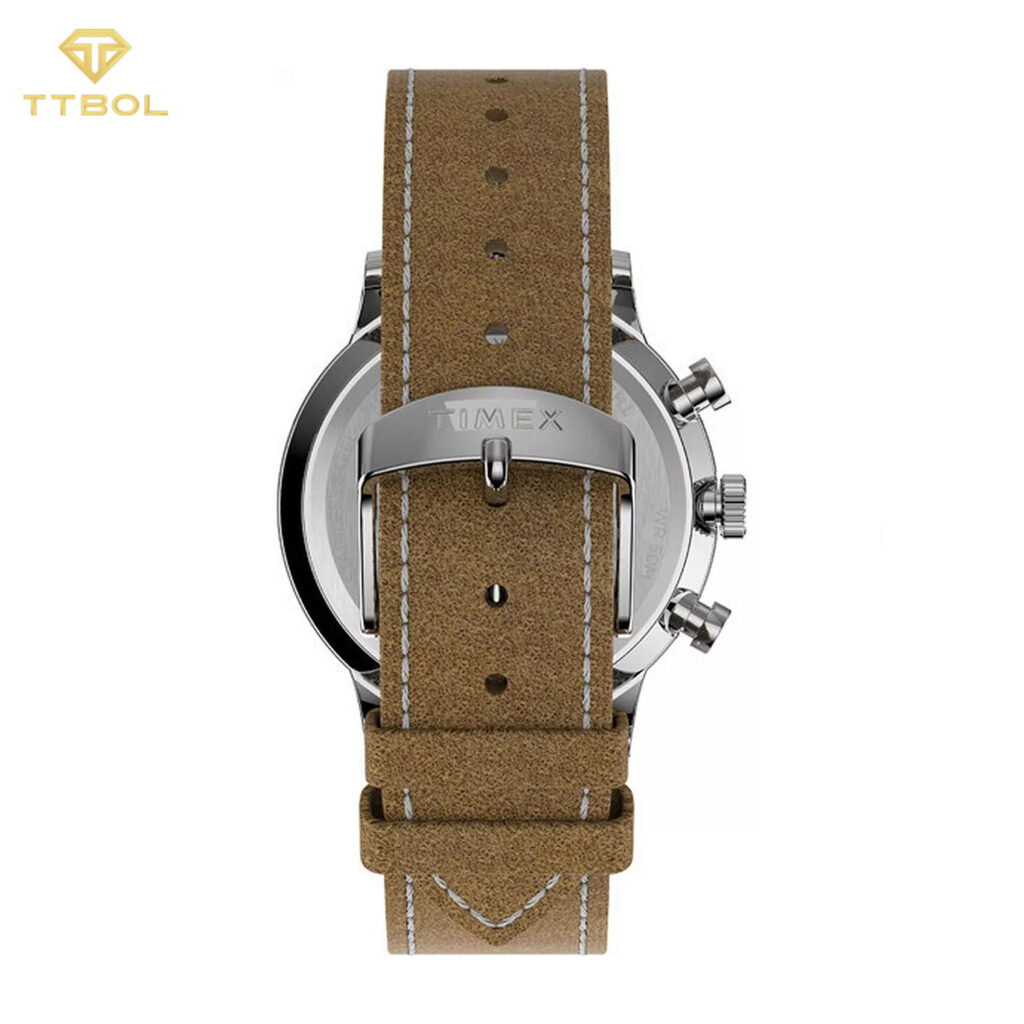 ساعت مچی مردانه تایمکس بند چرمی TIMEX TW2T71200