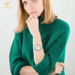 ساعت مچی زنانه تایمکس صفحه صدفی TIMEX TW2T79300