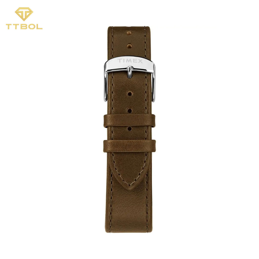 ساعت مچی مردانه تایمکس بند چرمی TIMEX TW2T20100