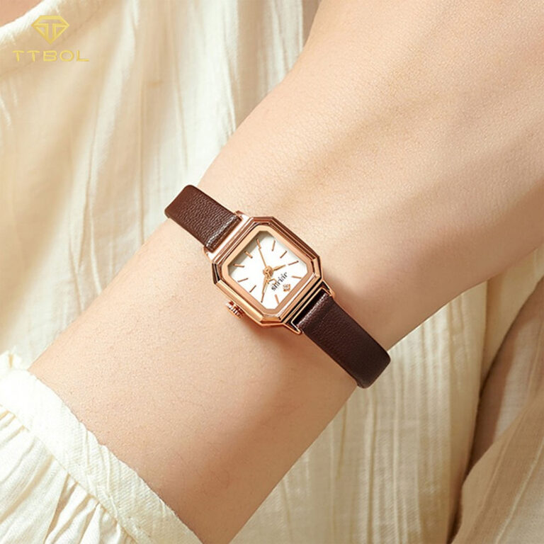 ساعت مچی زنانه جولیوس بند چرمی JULIUS JA-1454D