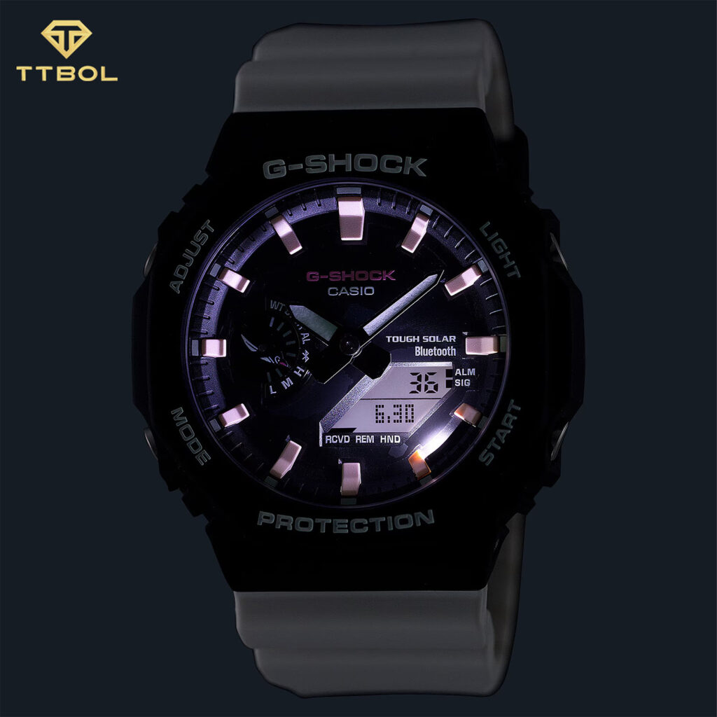 ساعت مچی مردانه کاسیو جیشاک سولار پاور CASIO G-SHOCK GA-B2100CD-1A7