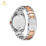 ساعت مچی مردانه سیتیزن بند سیلور رزگلد رنگ CITIZEN BI5104-57L