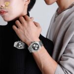 ساعت مچی ست مردانه و زنانه ناوی فورس NAVIFORCE NF8048 S/B/S