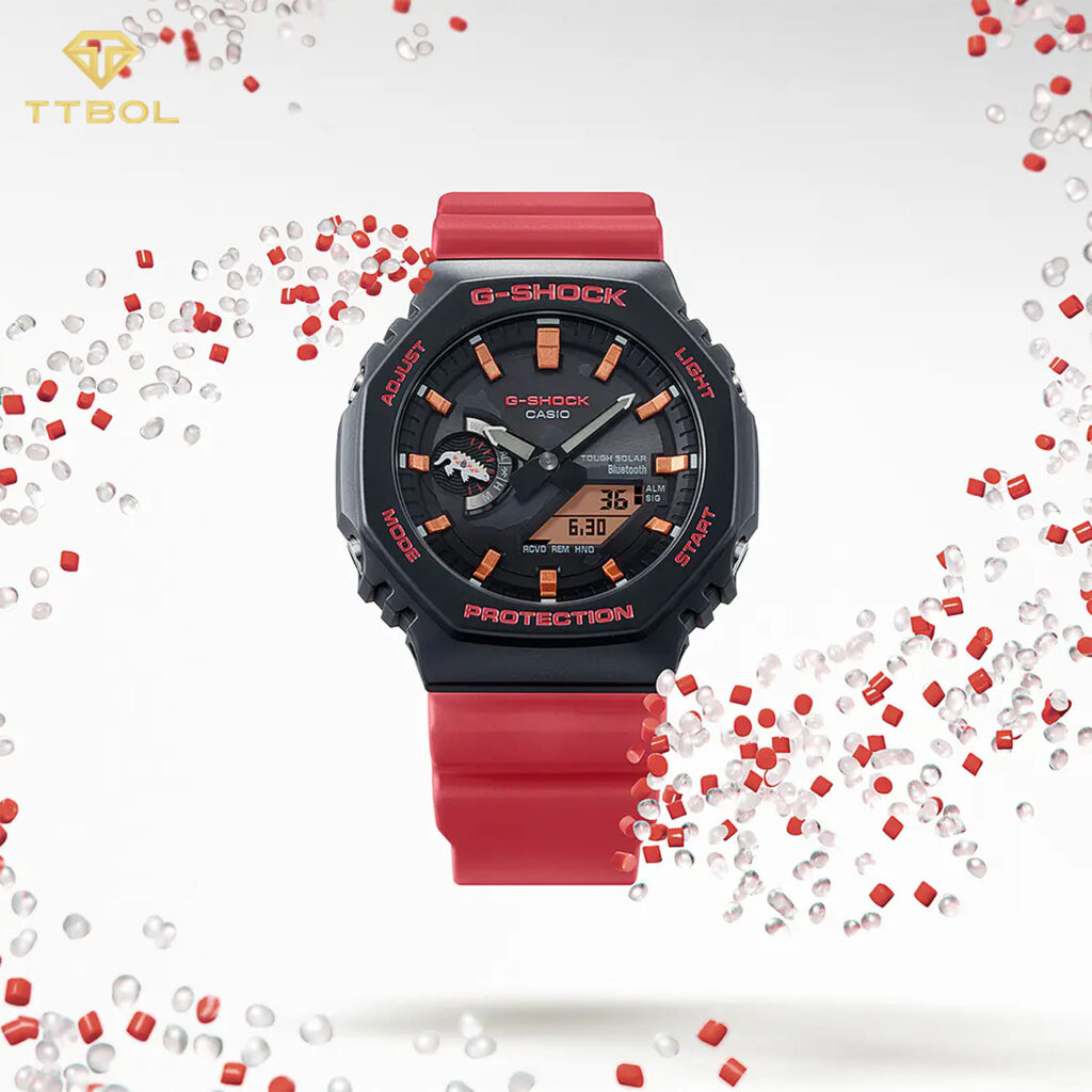 ساعت مچی مردانه کاسیو جیشاک سولار پاور CASIO G-SHOCK GA-B2100CD-1A4