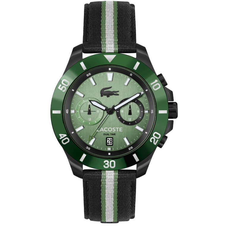 ساعت مچی مردانه لاگوست بند برزنتی ضد آب LACOSTE 2011341