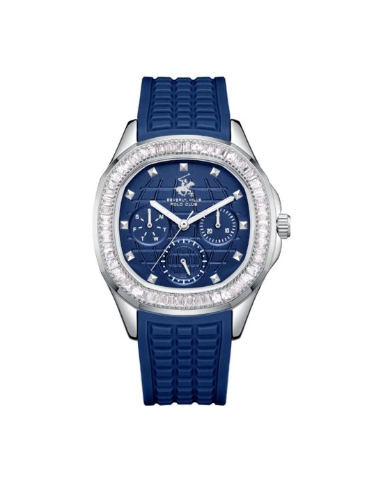 ساعت مچی زنانه بورلی هیلز پولو کلاب بند سیلیکونی BEVERLY HILLS POLO CLUB BP3735C.399