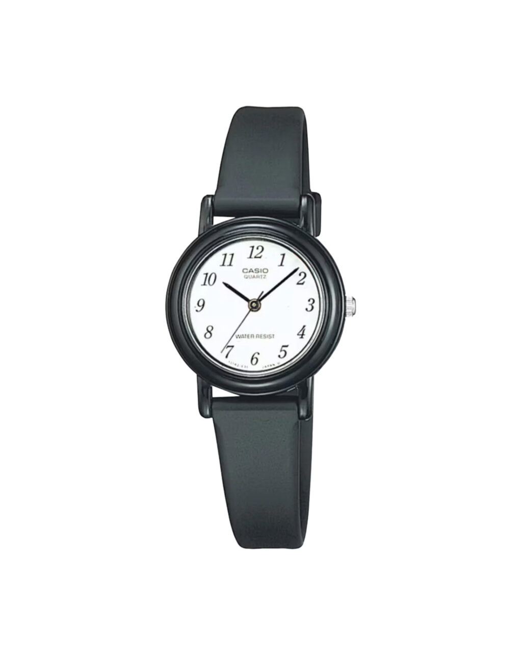 ساعت مچی زنانه کاسیو مدل CASIO LQ-139BMV-1B با طراحی کلاسیک و بند رزینی مشکی