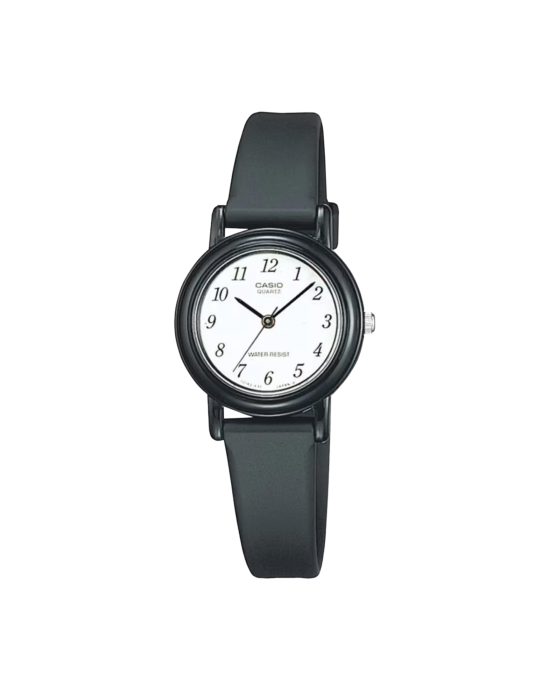 ساعت مچی زنانه کاسیو مدل CASIO LQ-139BMV-1B با طراحی کلاسیک و بند رزینی مشکی
