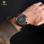 ساعت مچی مردانه ناوی فورس سه موتوره NAVIFORCE NF8075 B/B/D.BN