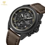 ساعت مچی مردانه ناوی فورس بند قهوه ایNAVIFORCE NF8075 B/B/D.BN