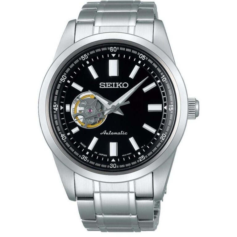 ساعت مچی اتوماتیک مردانه سیکو صفحه اسکلتون SEIKO SCVE053