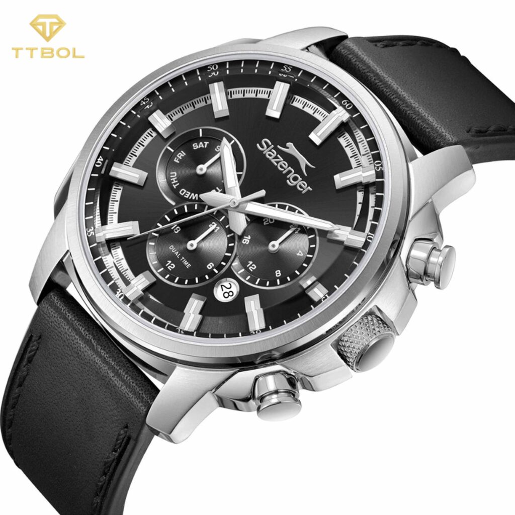 ساعت مچی مردانه اسلازنجر ضد آب 100 متری SLAZENGER SL.09.2480.2.01