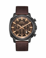 ساعت مچی مردانه اسلازنجر بند چرم سه موتوره SLAZENGER SL.09.2480.2.04