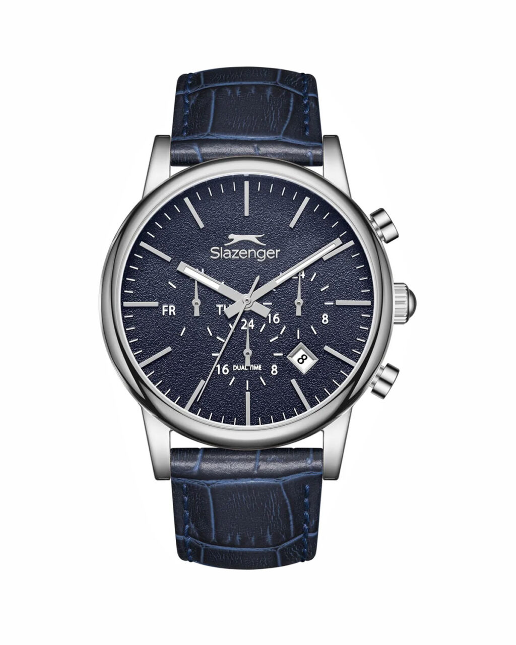 ساعت مچی مردانه اسلازنجر سه موتوره ضد آب SLAZENGER SL.09.2481.2.01