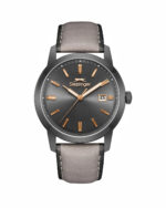 ساعت مچی مردانه اسلازنجر بند چرم ضد آب SL.09.2496.1.04