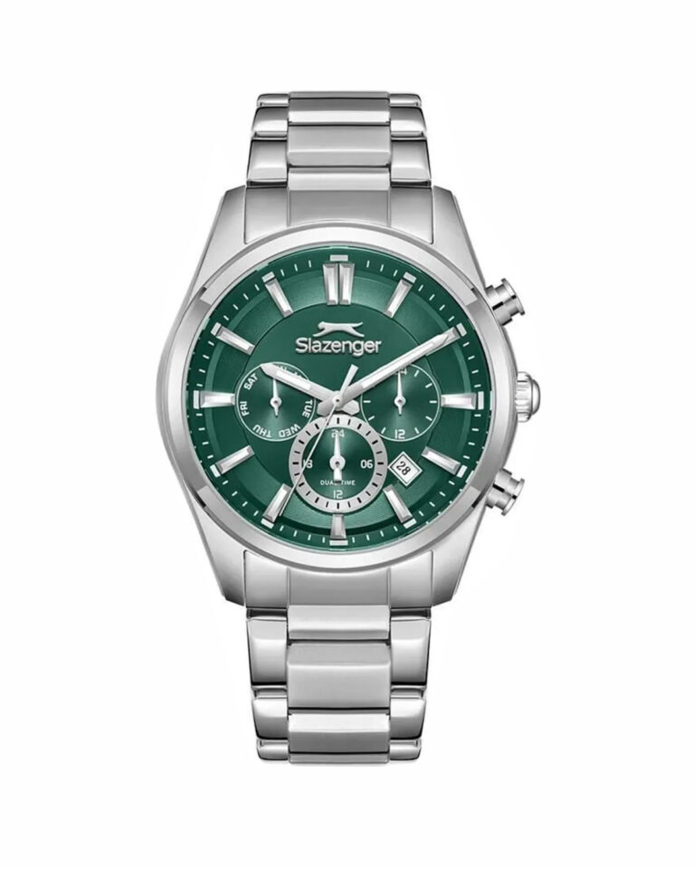 ساعت مچی مردانه اسلازنجر سه موتوره فول استیل SLAZENGER SL.09.2498.2.06