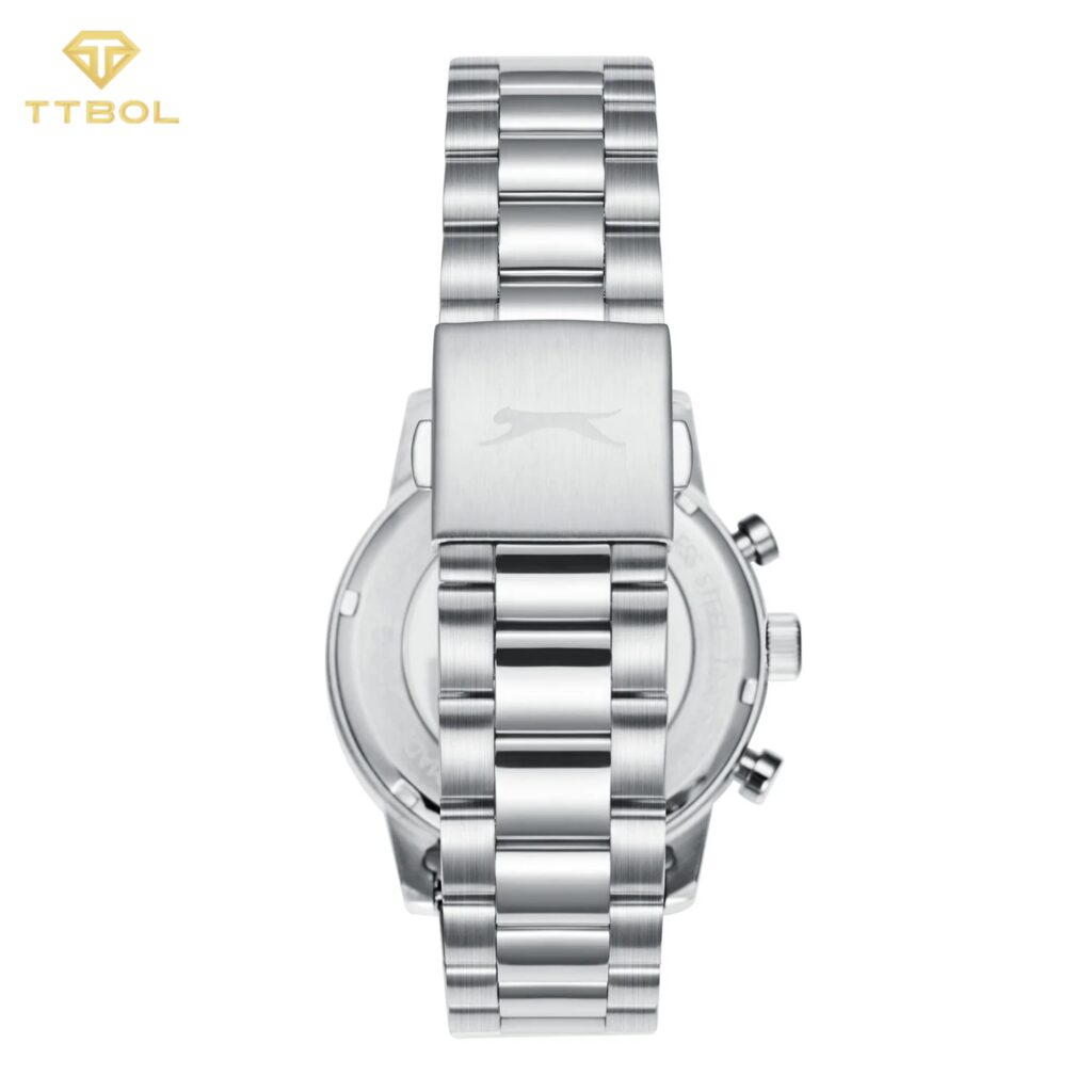 ساعت مچی مردانه اسلازنجر سیلور مشکی SLAZENGER SL.09.2499.2.01
