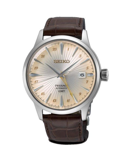 ساعت مچی اتوماتیک مردانه سیکو پرساج بند چرمی SEIKO PRESAGE SSK041J1