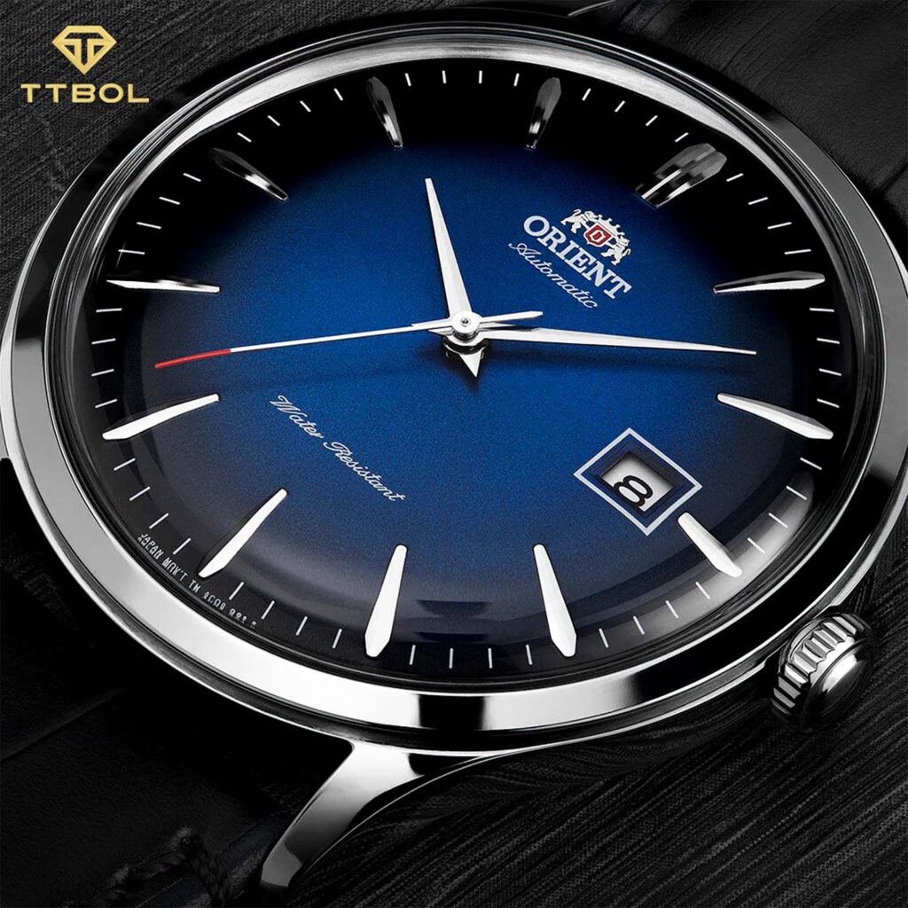 ساعت مچی مردانه اورینت صفحه سرمه ای ORIENT TAC08004D0