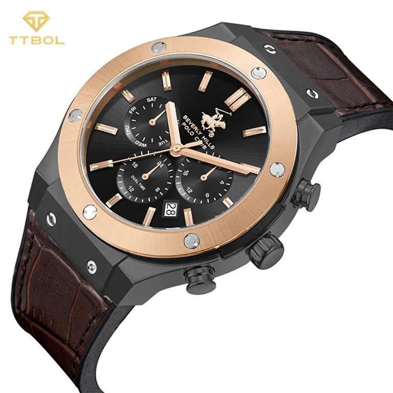 ساعت مچی مردانه بورلی هیلز پولو کلاب مولتی فانکشن BEVERLY HILLS POLO CLUB BP3690X.062