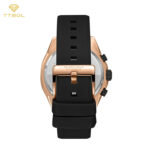 ساعت مچی مردانه بورلی هیلز پولو کلاب بند سیلیکونی مشکی BEVERLY HILLS POLO CLUB BP3730X.461