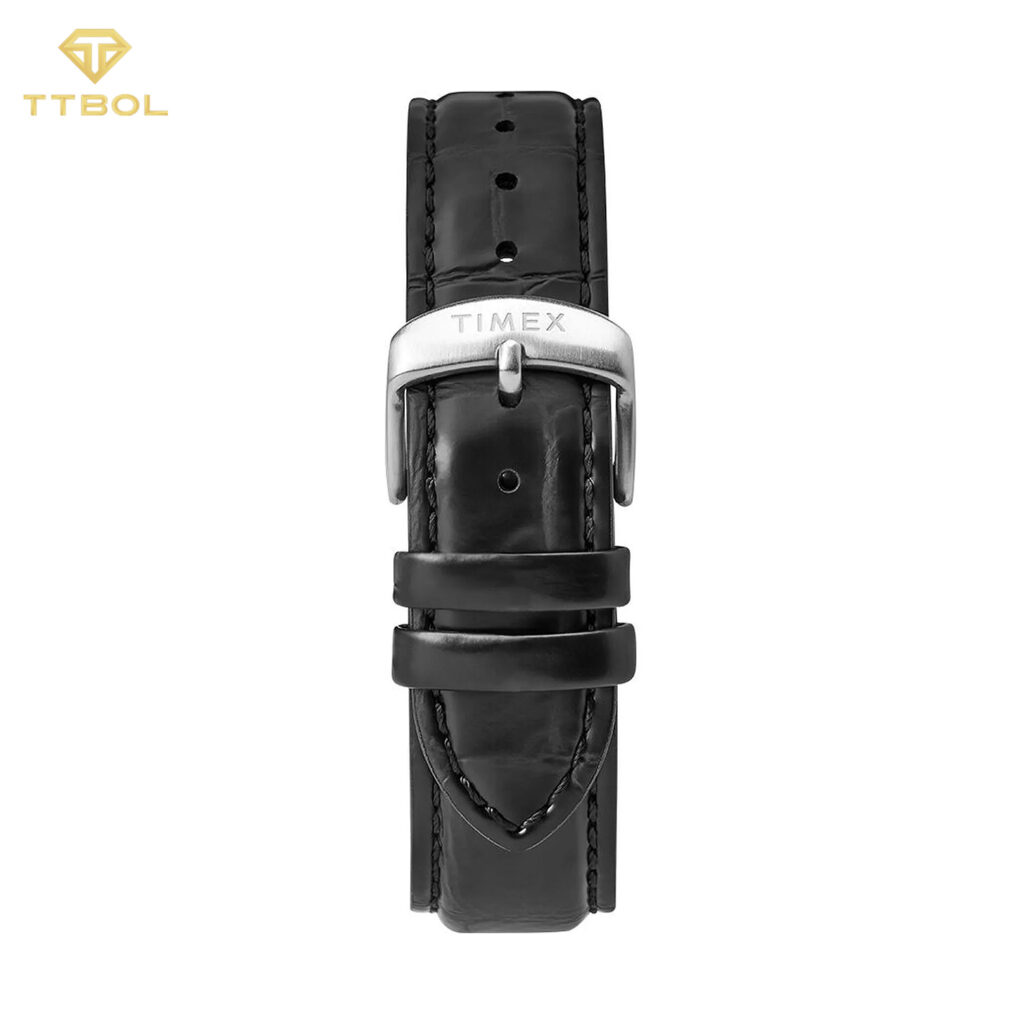 ساعت مچی مردانه تایمکس بند چرمی TIMEX TW2T69600
