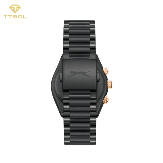 ساعت مچی مردانه اسلازنجر تمام مشکی SLAZENGER SL.09.2484.2.05